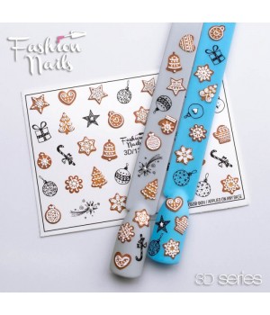 3D Слайдер Fashion Nails №137